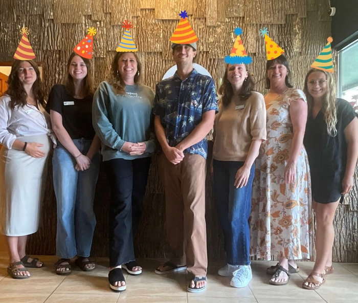 It might be a slightly low-quality picture 😂, but it’s some high-quality people celebrating a special day- today is Radius’ 8TH birthday!!!